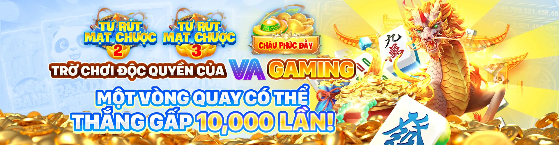 Máy đánh bạc nổ hũ với nhiều tiền vàng và biểu tượng chiến thắng tại xo68 web